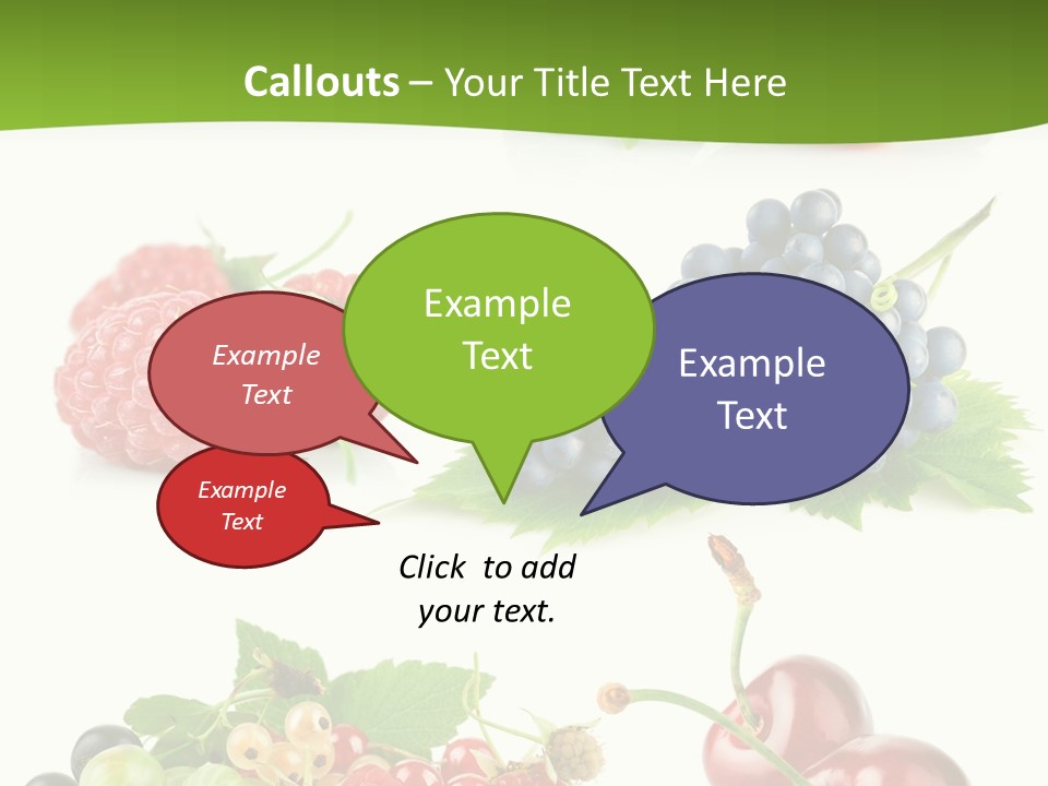 Cherry Set Organic PowerPoint Template