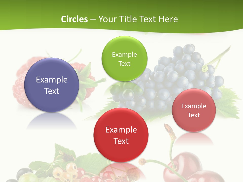 Cherry Set Organic PowerPoint Template