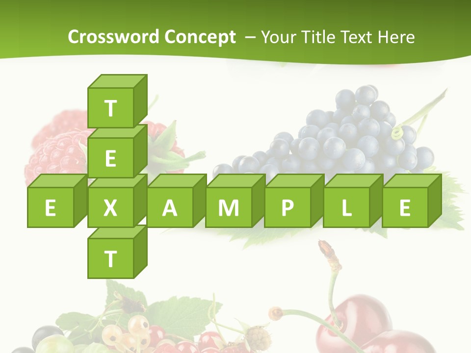 Cherry Set Organic PowerPoint Template