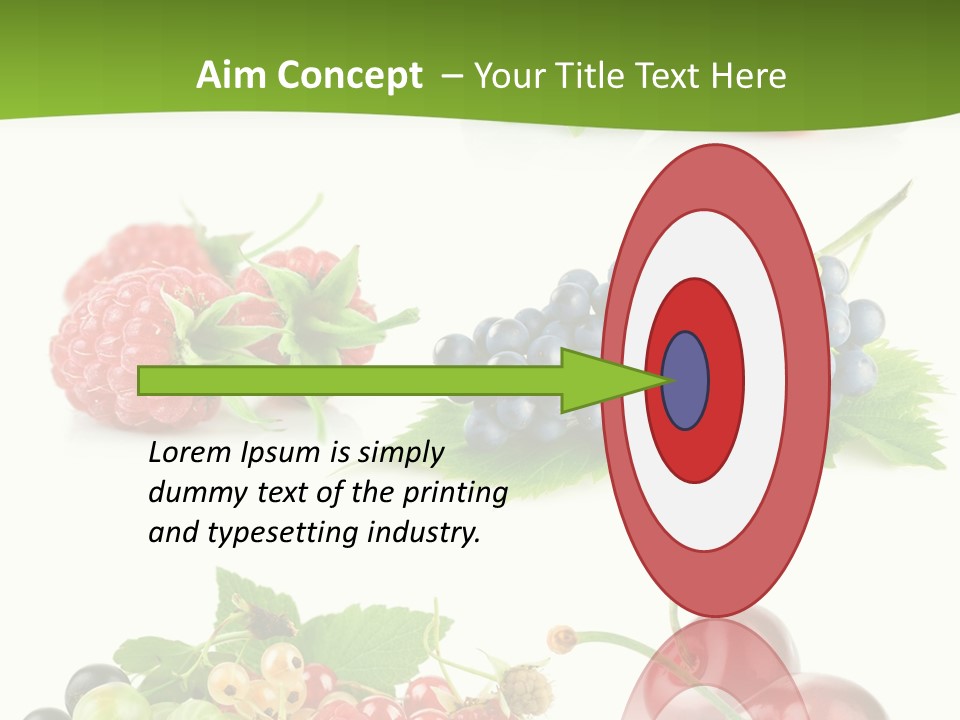 Cherry Set Organic PowerPoint Template