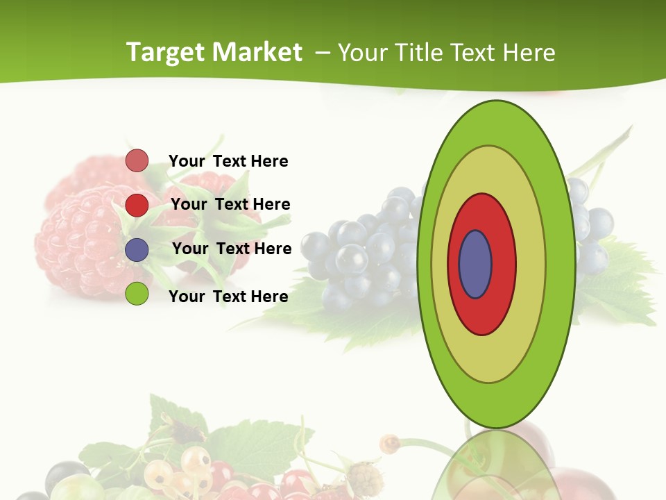 Cherry Set Organic PowerPoint Template