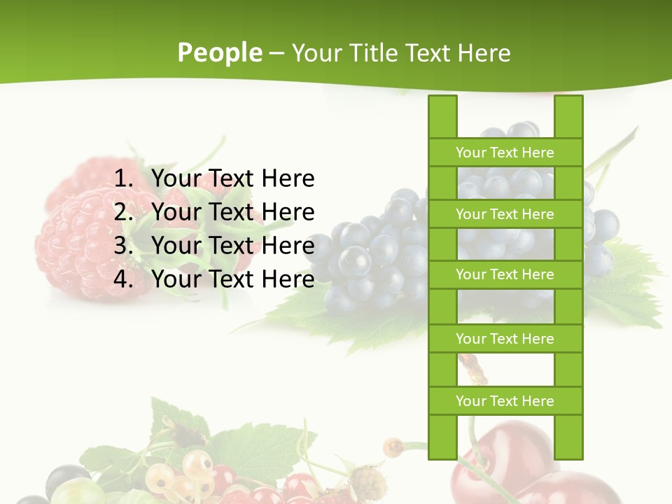 Cherry Set Organic PowerPoint Template