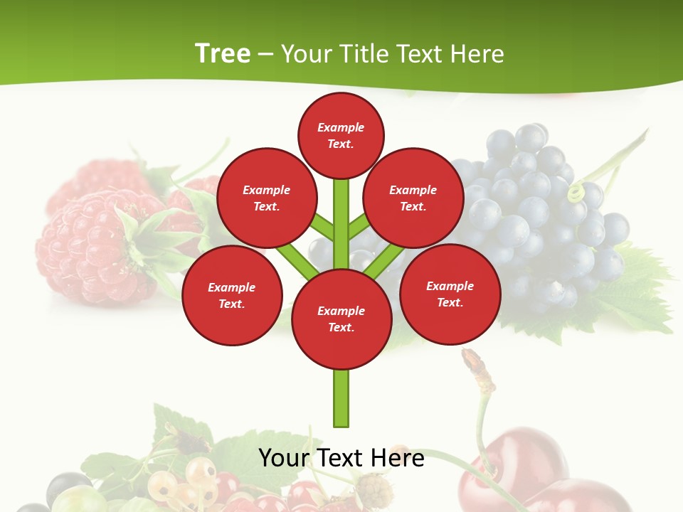 Cherry Set Organic PowerPoint Template