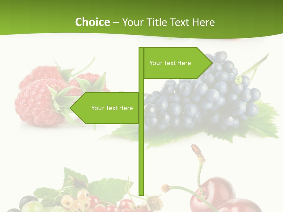 Cherry Set Organic PowerPoint Template