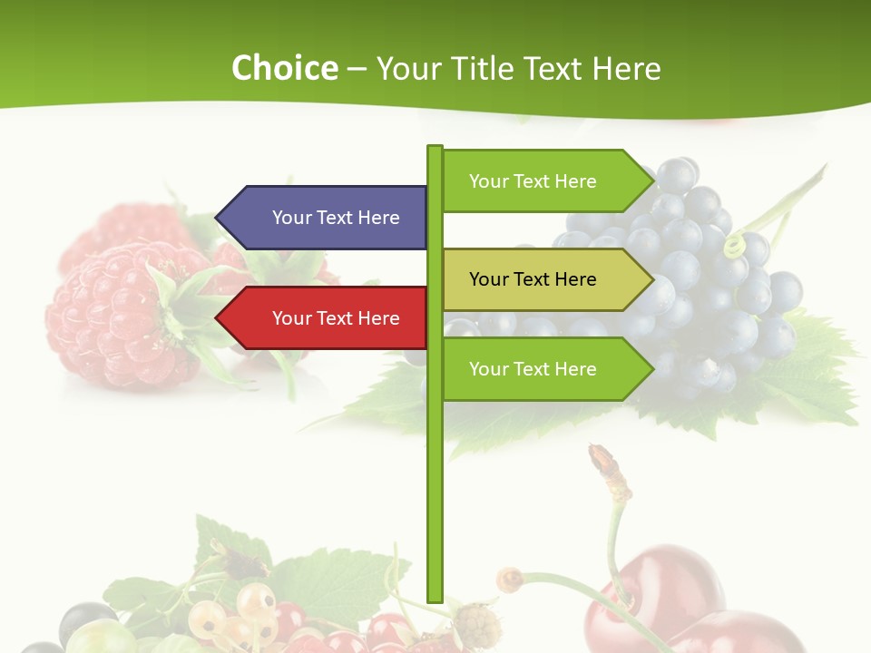 Cherry Set Organic PowerPoint Template