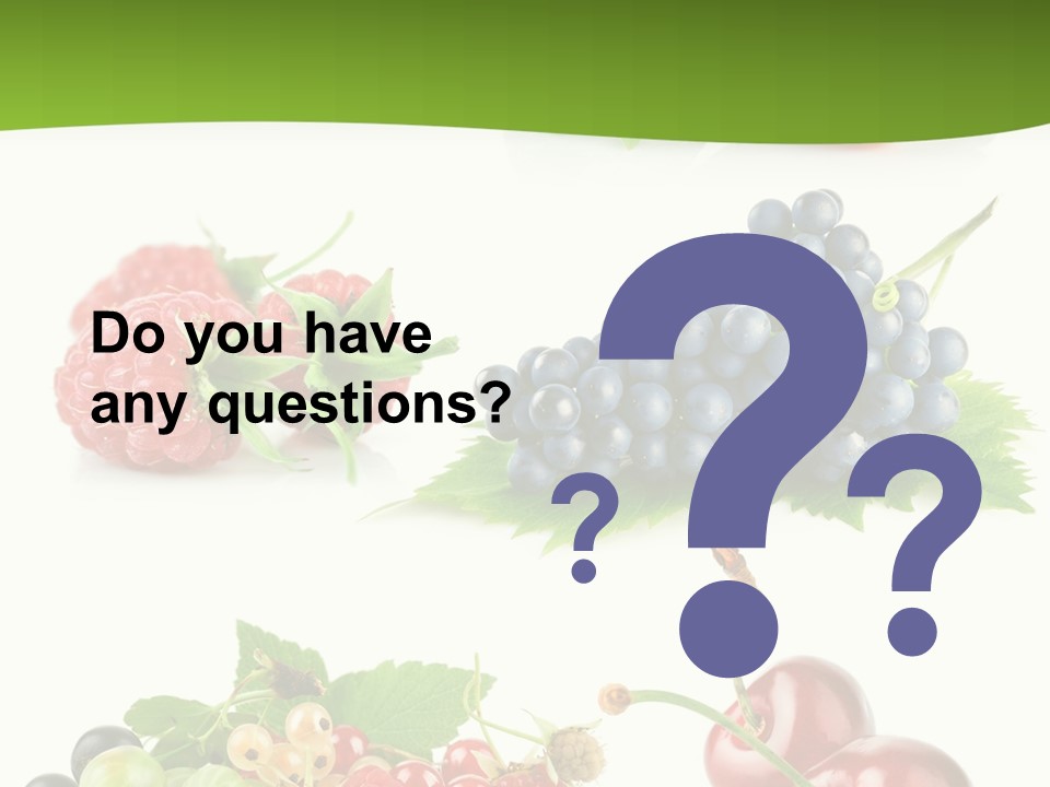 Cherry Set Organic PowerPoint Template