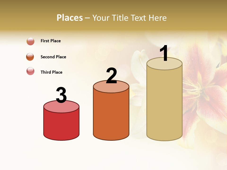 Sunny Summer Bouquet PowerPoint Template