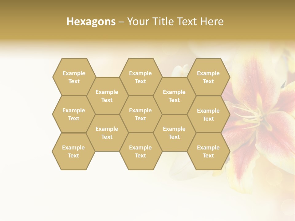 Sunny Summer Bouquet PowerPoint Template