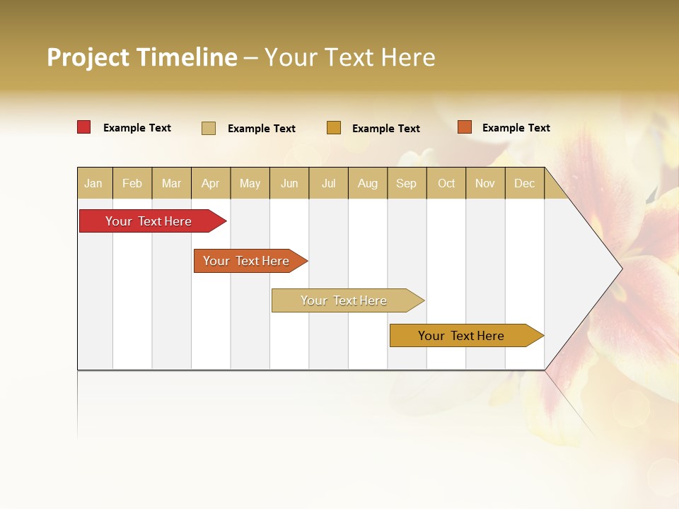 Sunny Summer Bouquet PowerPoint Template