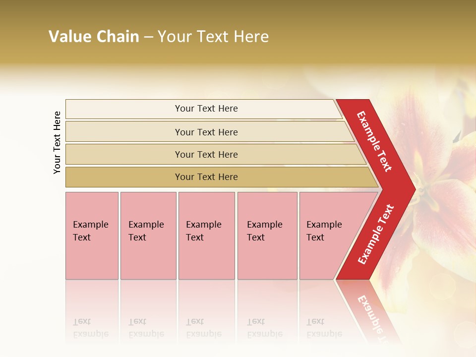 Sunny Summer Bouquet PowerPoint Template