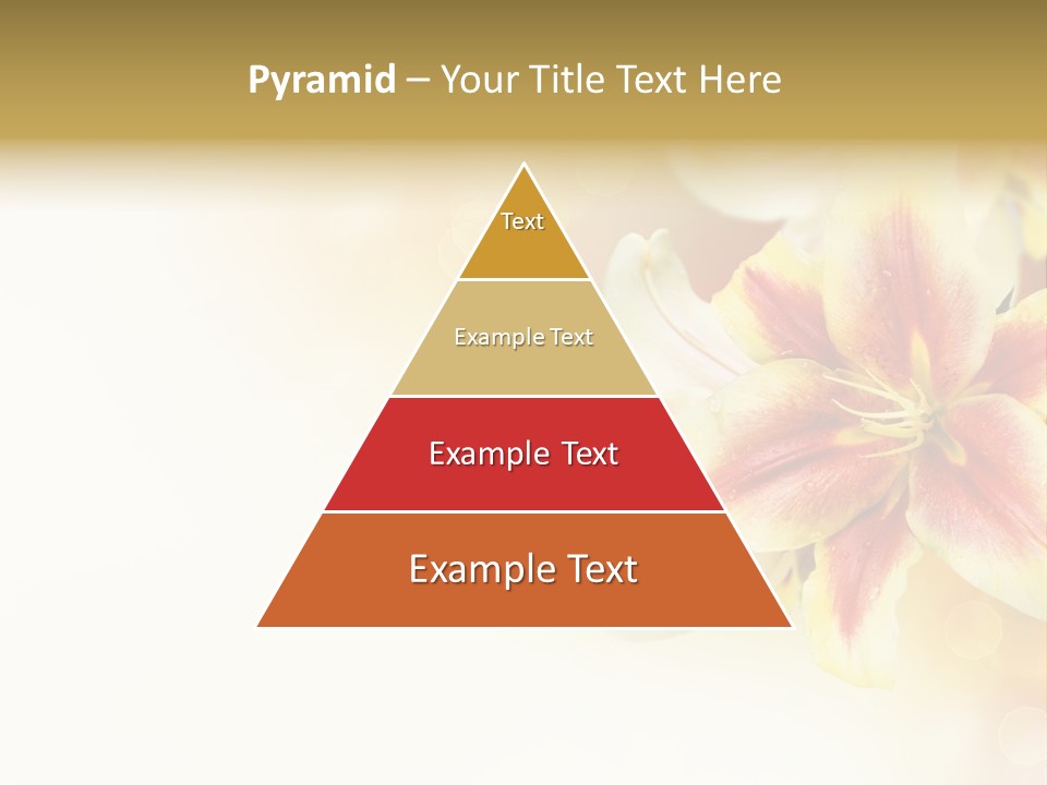 Sunny Summer Bouquet PowerPoint Template