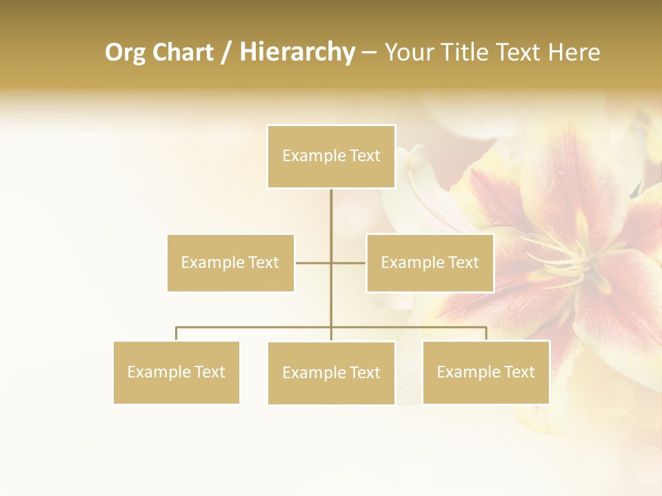 Sunny Summer Bouquet PowerPoint Template