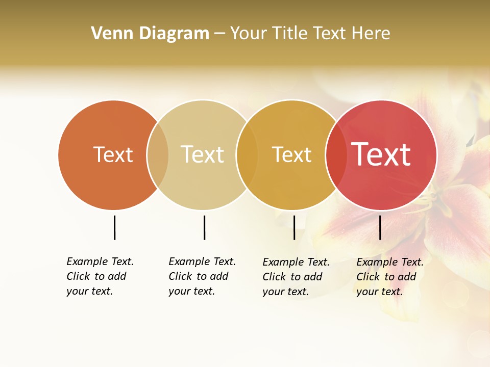 Sunny Summer Bouquet PowerPoint Template
