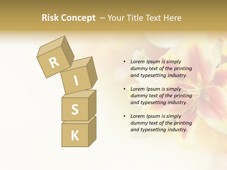 Sunny Summer Bouquet PowerPoint Template