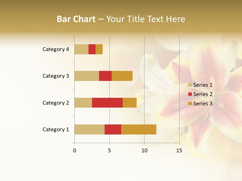 Sunny Summer Bouquet PowerPoint Template