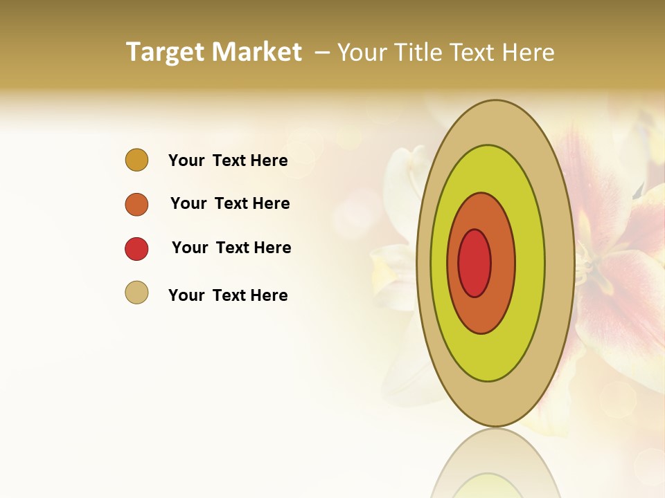 Sunny Summer Bouquet PowerPoint Template