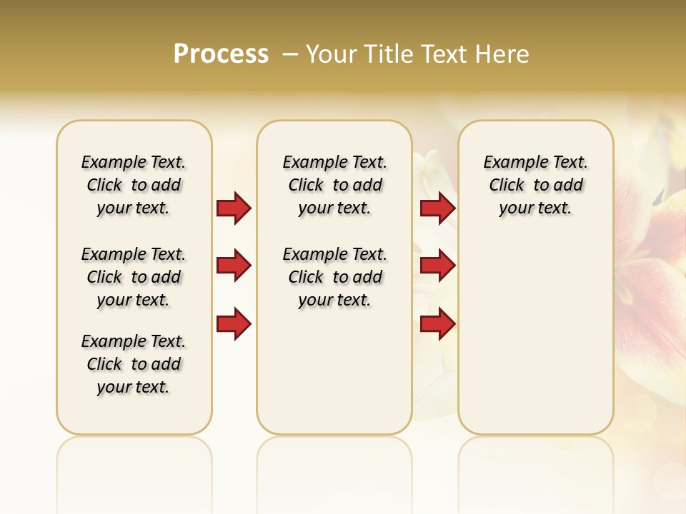 Sunny Summer Bouquet PowerPoint Template