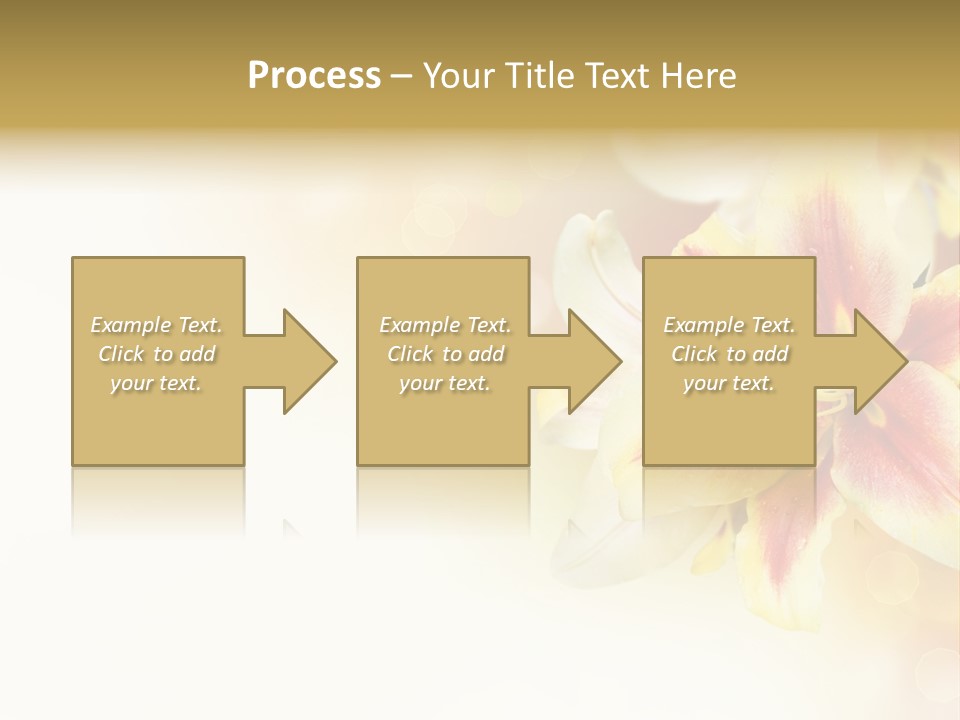 Sunny Summer Bouquet PowerPoint Template