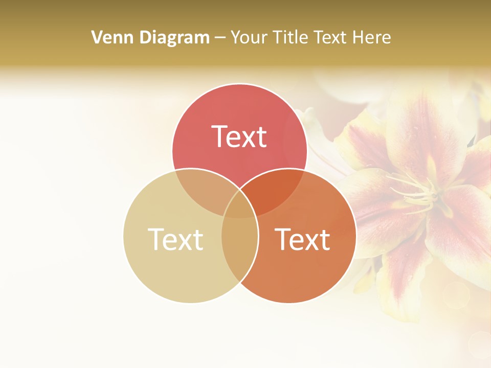 Sunny Summer Bouquet PowerPoint Template