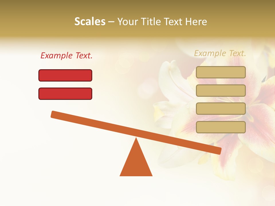 Sunny Summer Bouquet PowerPoint Template