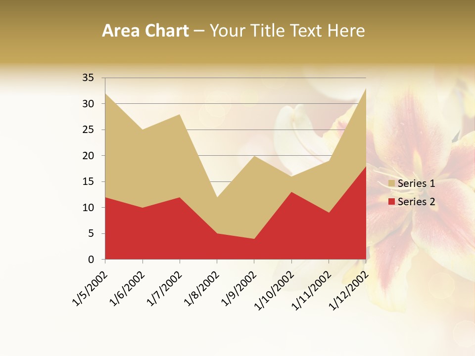 Sunny Summer Bouquet PowerPoint Template
