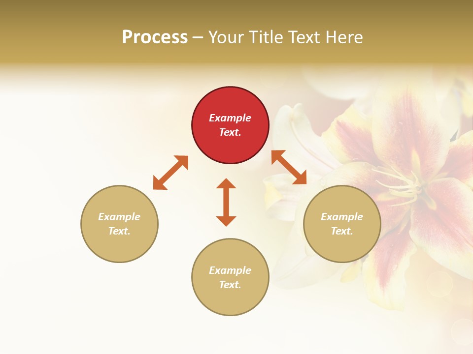 Sunny Summer Bouquet PowerPoint Template