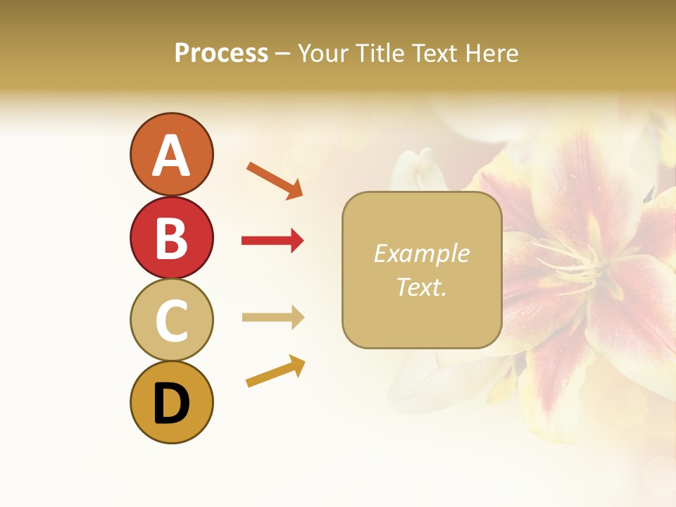 Sunny Summer Bouquet PowerPoint Template