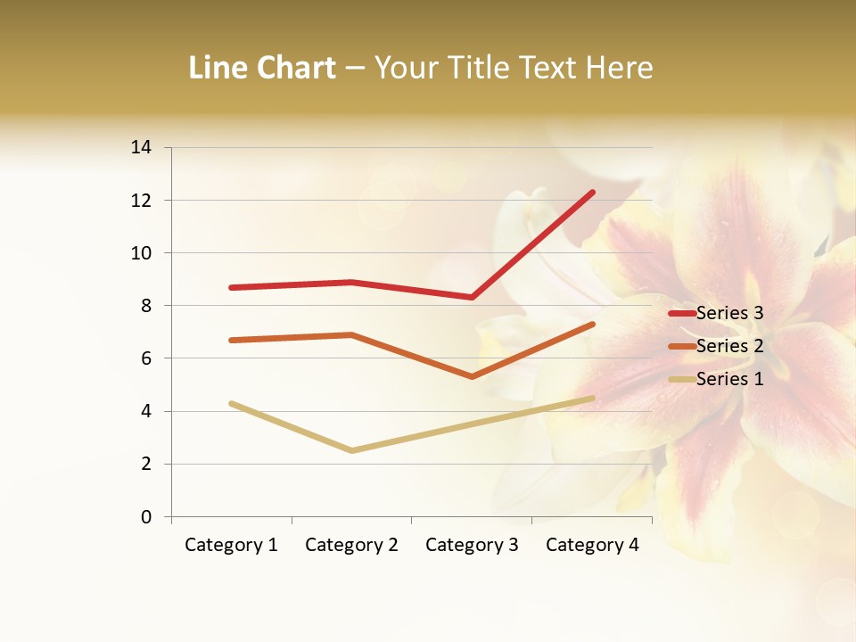 Sunny Summer Bouquet PowerPoint Template