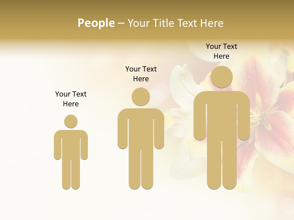 Sunny Summer Bouquet PowerPoint Template