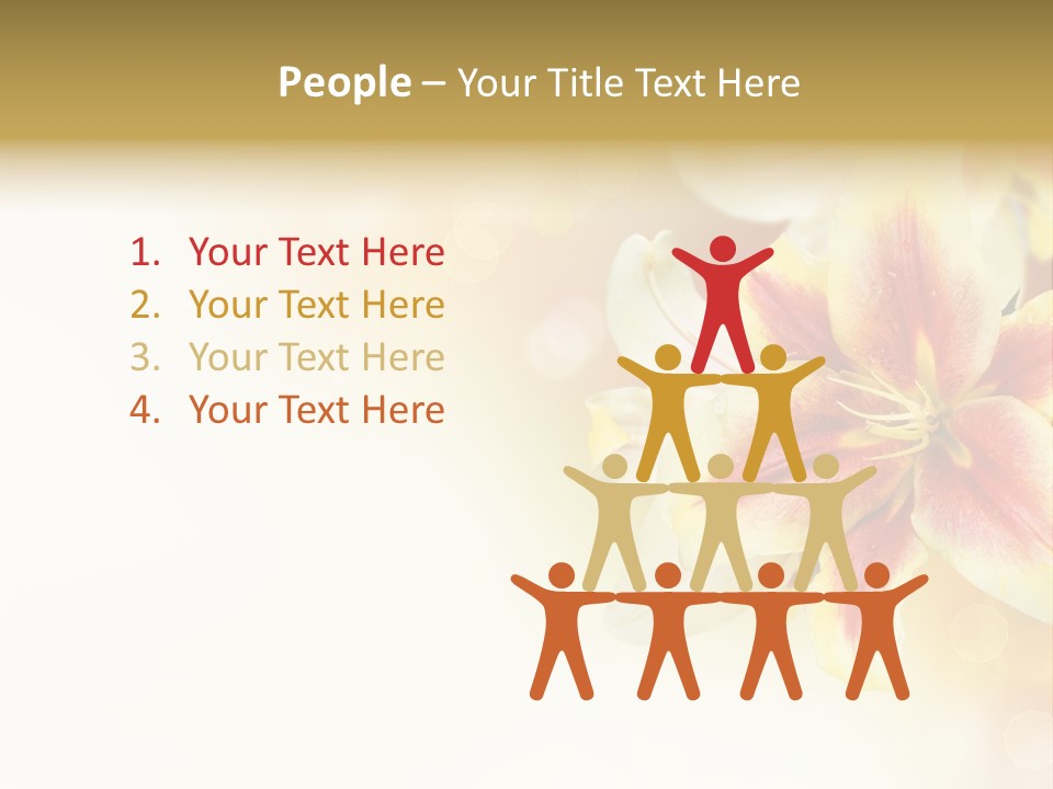 Sunny Summer Bouquet PowerPoint Template