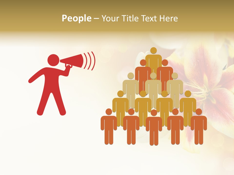 Sunny Summer Bouquet PowerPoint Template