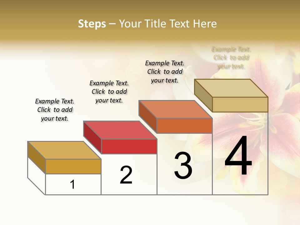 Sunny Summer Bouquet PowerPoint Template