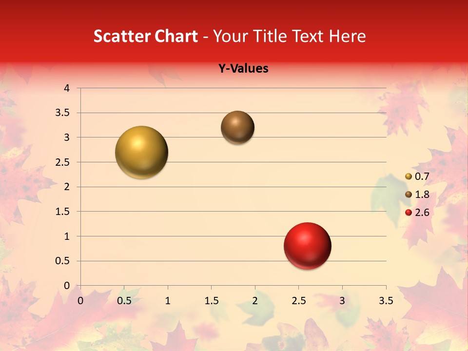 Art Natural Red PowerPoint Template