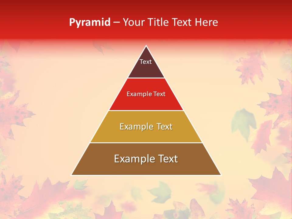 Art Natural Red PowerPoint Template