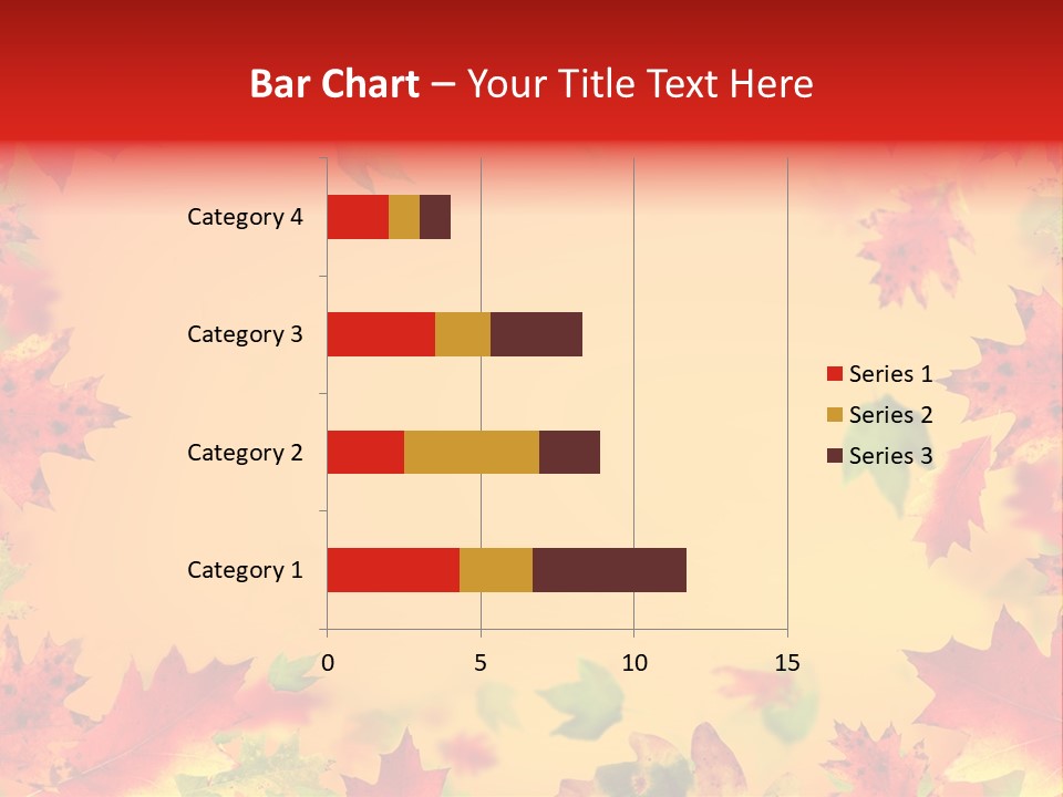 Art Natural Red PowerPoint Template