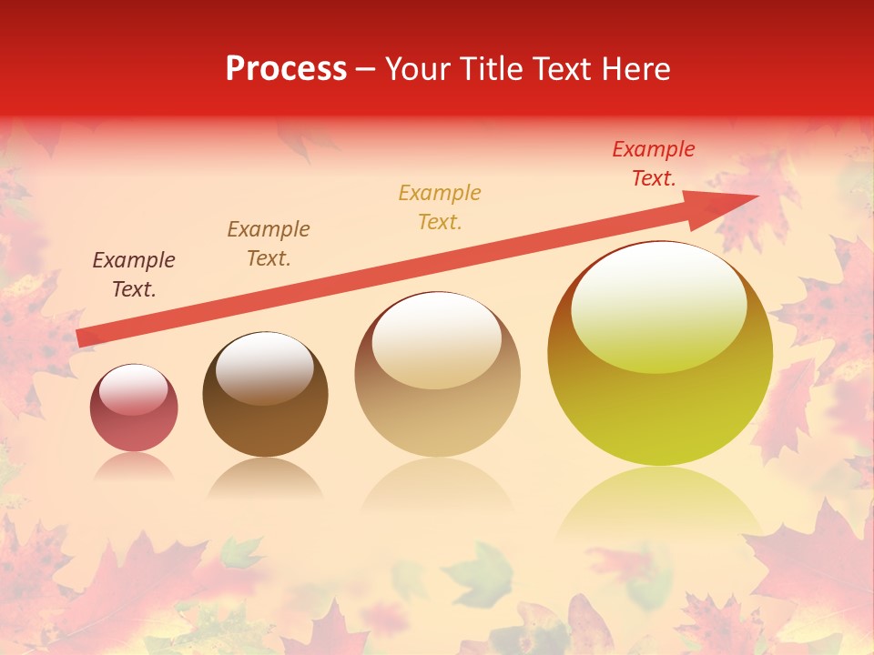 Art Natural Red PowerPoint Template