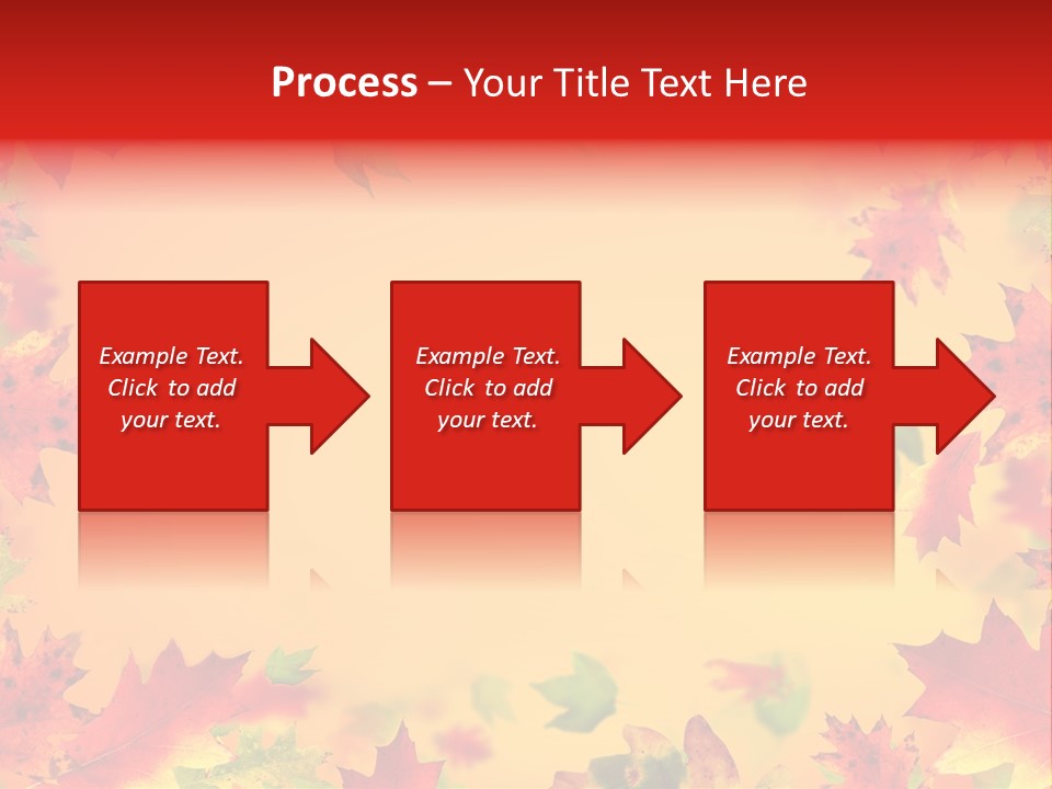 Art Natural Red PowerPoint Template