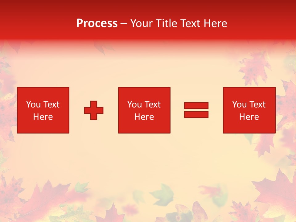 Art Natural Red PowerPoint Template