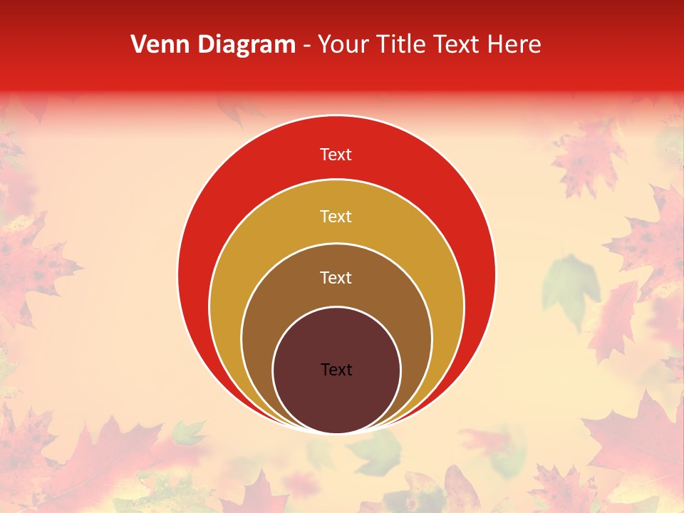 Art Natural Red PowerPoint Template