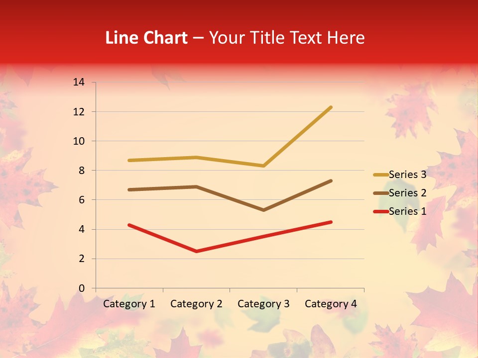 Art Natural Red PowerPoint Template