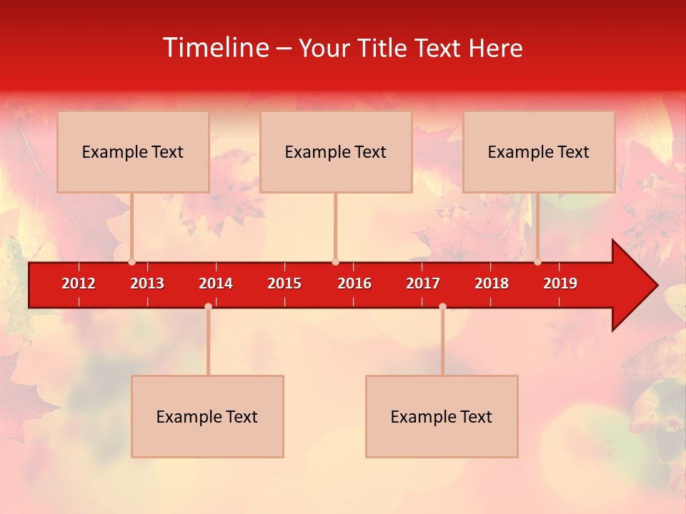 Tree Colour Park PowerPoint Template