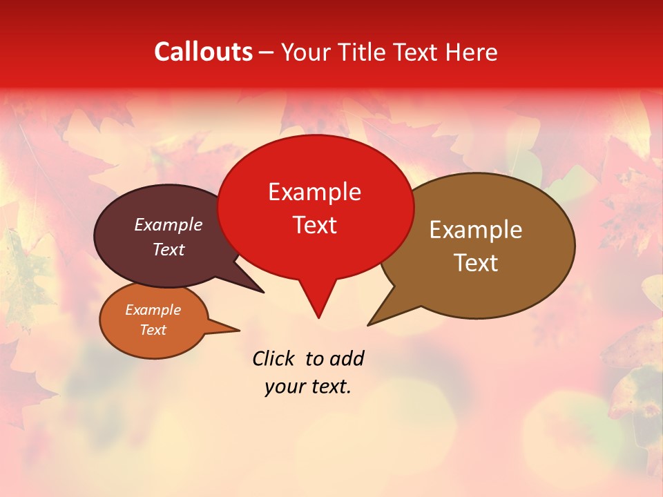 Tree Colour Park PowerPoint Template