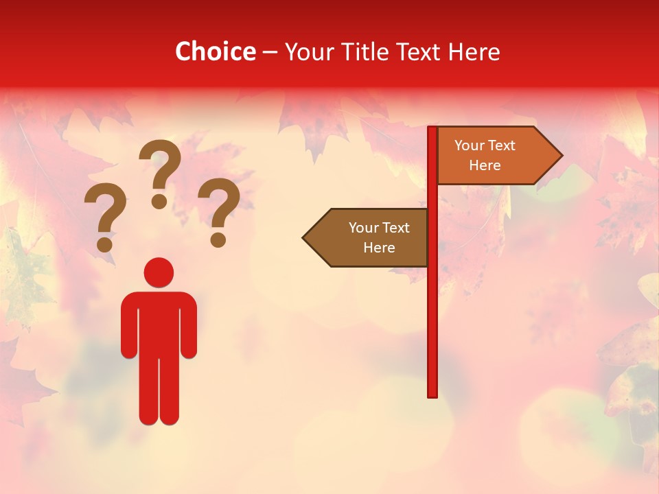 Tree Colour Park PowerPoint Template