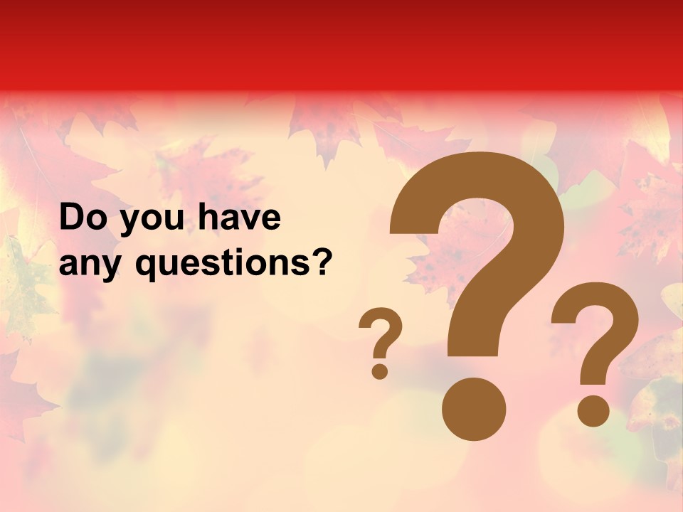 Tree Colour Park PowerPoint Template