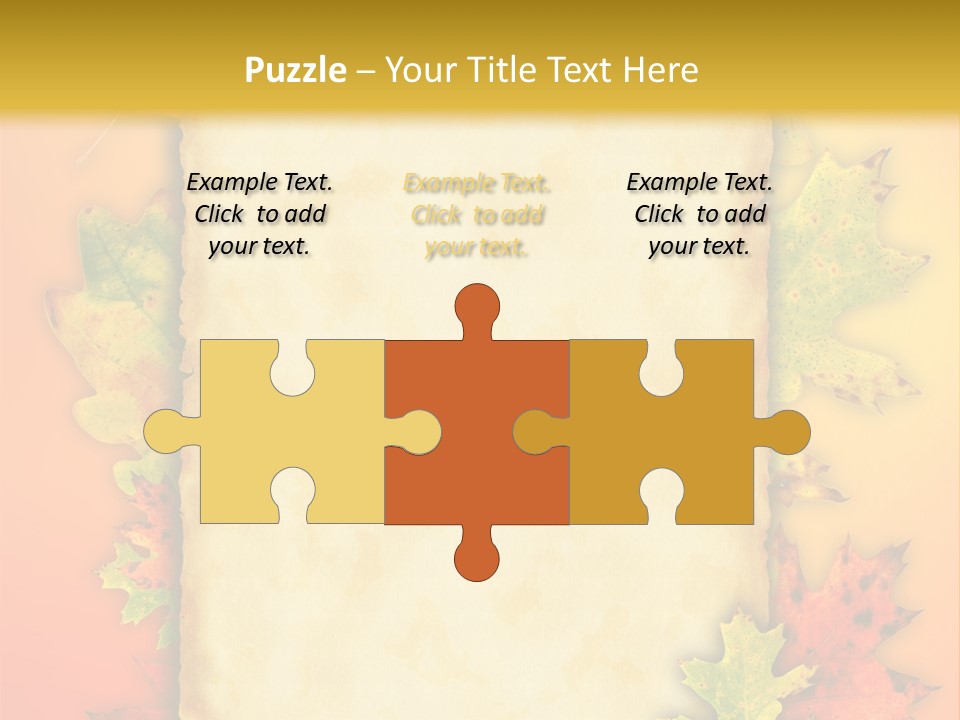 Retro Rough Abstract PowerPoint Template