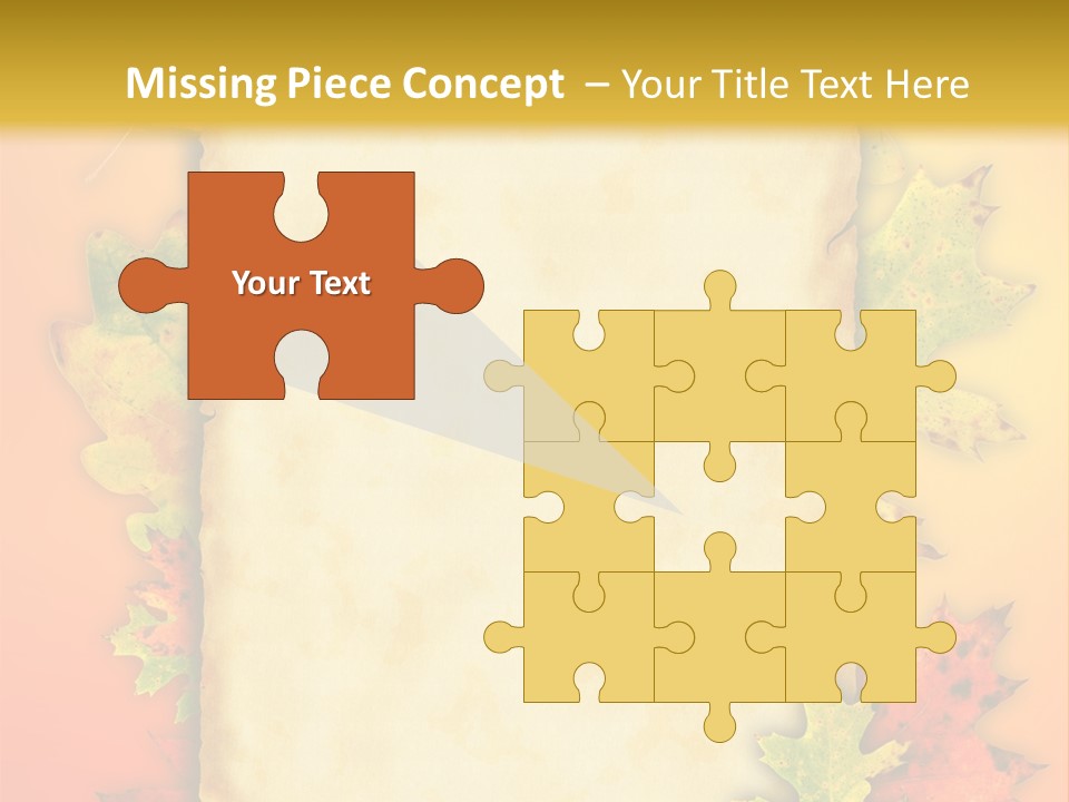 Retro Rough Abstract PowerPoint Template