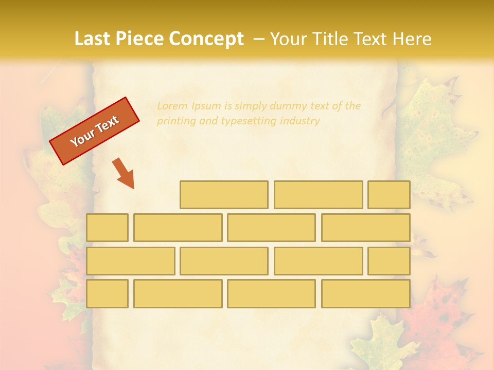 Retro Rough Abstract PowerPoint Template