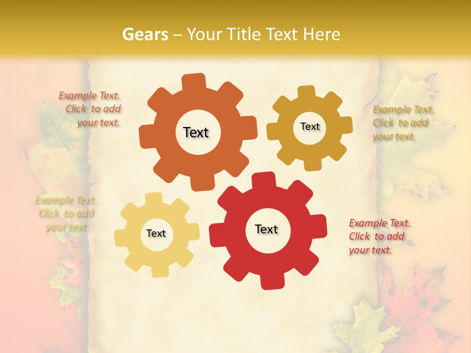 Retro Rough Abstract PowerPoint Template