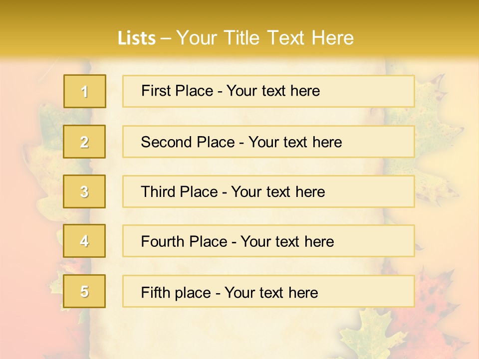 Retro Rough Abstract PowerPoint Template