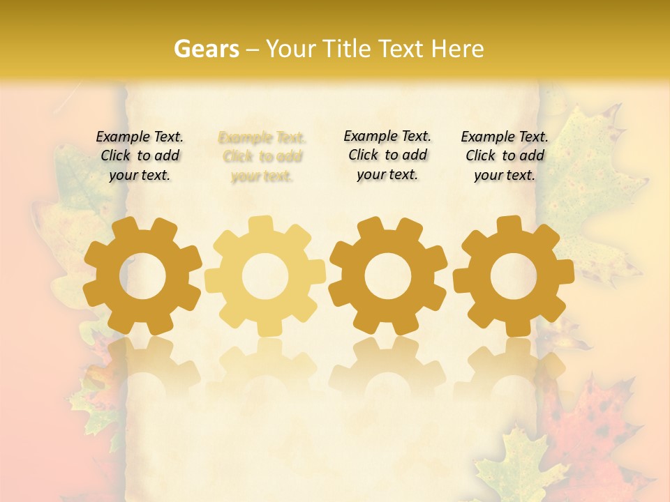 Retro Rough Abstract PowerPoint Template